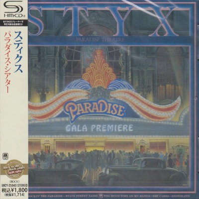 Styx - Paradise Theatre (Limited Edition 2011) /SHM-CD, Japan Import