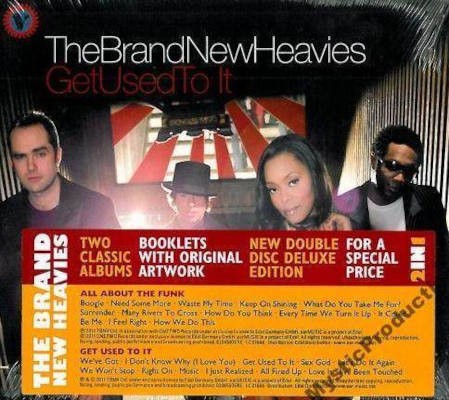 Brand New Heavies - All About The Funk / Get Used To It (2CD, 2011)