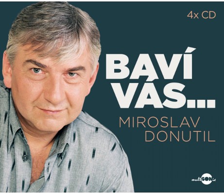 Miroslav Donutil - Baví vás... Miroslav Donutil - kolekce na 4CD (2021)
