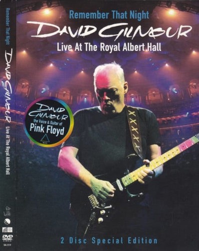 David Gilmour - Remember That Night (Live At The Royal Albert Hall) /2007, 2DVD