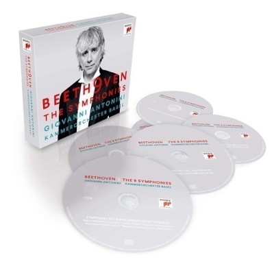 Ludwig Van Beethoven / Giovanni Antonini, Kammerorchester Basel - Beethoven: The 9 Symphonies / 9 symfonií (6CD, 2020)