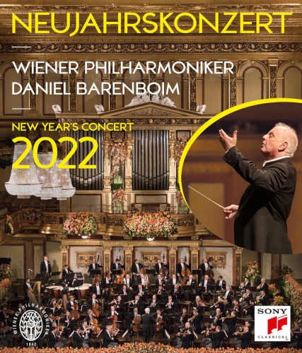 Vídenští filharmonici / Daniel Barenboim - Novoroční koncert 2022 (2022) /Blu-ray