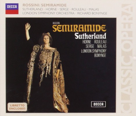 Gioacchino Rossini / London Symphony, Richard Bonynge - Semiramide (Edice 2006) /3CD