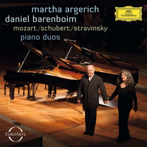 Mozart/Schubert/Stravinsky - Piano Duos/Martha Argerich a Daniel Barenboim KLASIKA