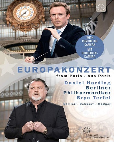 Bryn Terfel / Berliner Philharmoniker / Daniel Harding - Europakonzert 2019 - From Paris - Wagner, Berlioz, Debussy (Blu-ray, 2019)