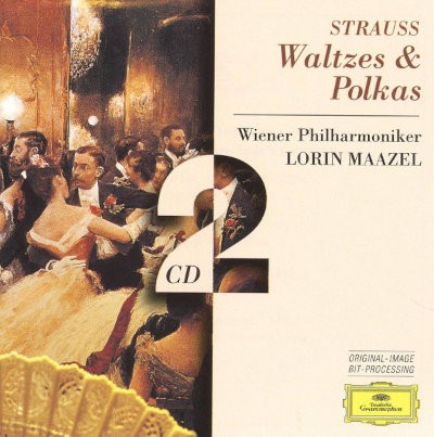 Johann Strauss Jr. / Vídenští Filharmonici, Lorin Maazel - Waltzes & Polkas (1996) /2CD