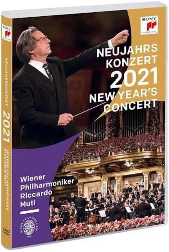 Vídenští filharmonici / Riccardo Muti - Novoroční koncert 2021 (DVD, 2021)