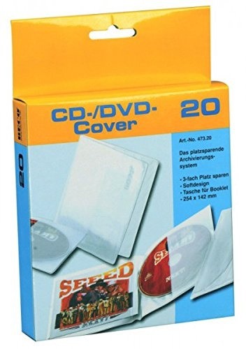 Obal na CD - Archivační  plastový box /Na 20 (CD/DVD/BRD]