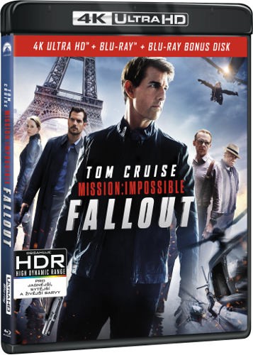 Film/Akční - Mission: Impossible - Fallout (3Blu-ray UHD+BD+bonus disk)