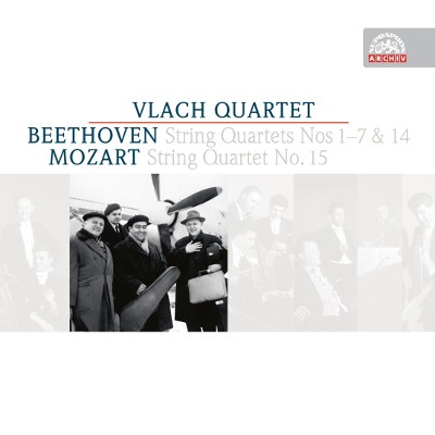Vlachovo Kvarteto - Beethoven & Mozart: Smyčcové Kvartety (4CD, 2017) 