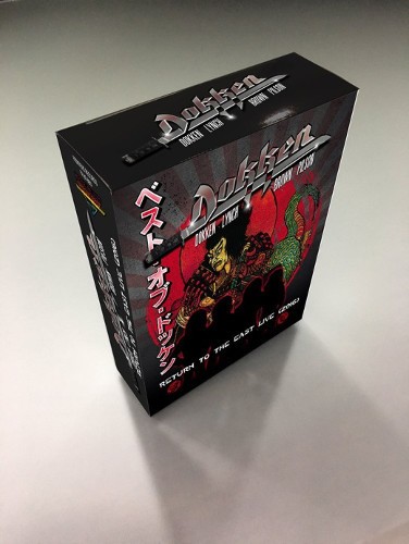 Dokken - Return To The East Live 2016 (CD+DVD BOX, 2018) TRIKO L