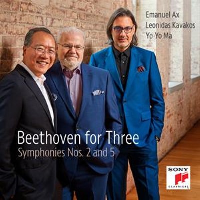 Ludwig Van Beethoven / Yo-Yo Ma, Leonidas Kavakos, Emanuel Ax - Beethoven For Three: Symphonies Nos. 2 & 5 (2022)