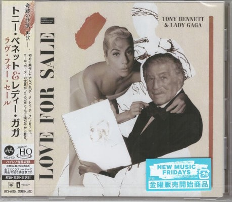 Tony Bennett & Lady Gaga - Love For Sale (2021) /Limited Japan Import