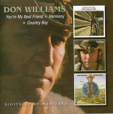 Don Williams - You're My Best Friend / Harmony / Country Boy (Edice 2013)