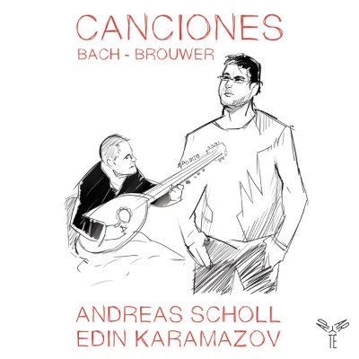 Andreas Scholl, Edin Karamazov - Canciones: Bach - Brouwer (2021)