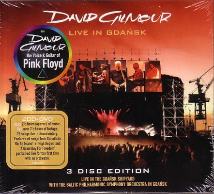 David Gilmour - Live In Gdansk (2008) /2CD+DVD