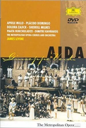 Giuseppe Verdi / Aprile Millo, Plácido Domingo, Dolora Zajick, James Levine - Aida (Edice 2000) /DVD