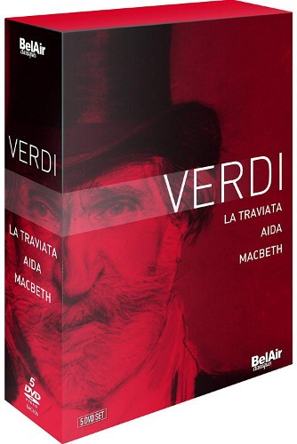 Giuseppe Verdi - La Traviata / Aida / Macbeth (5DVD, 2013)
