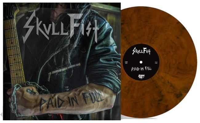 Skull Fist - Paid In Full (Limited Orange & Black Vinyl, 2022) - Vinyl