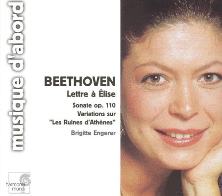 Ludwig Van Beethoven / Brigitte Engerer - Lettre A Élise / Sonate Op.110 / Variations Sur "Les Ruines D'Athènes" (Edice 2000)