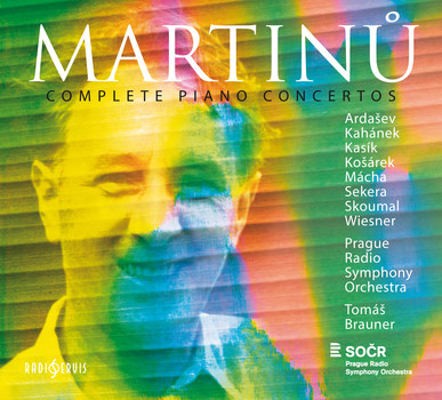 Bohuslav Martinů - Complete Piano Concertos/Souborná nahrávka skladeb pro klavír a orchestr/3CD 