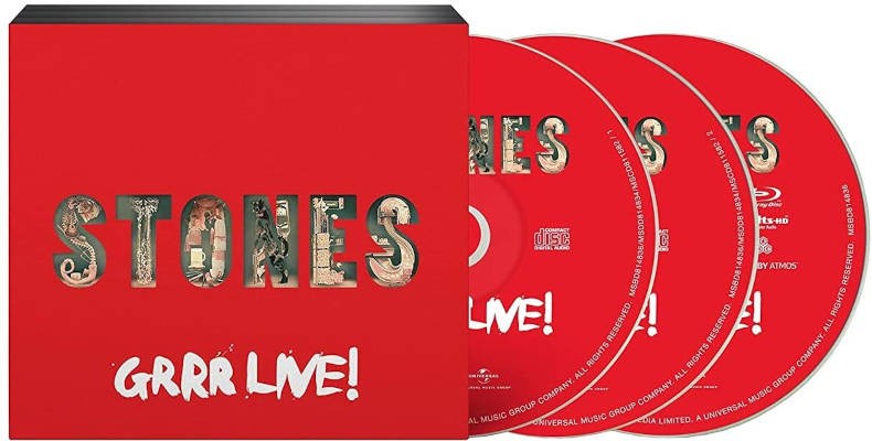 Rolling Stones - GRRR Live! (Anniversary Edition 2023) /2CD + Blu-ray Disc