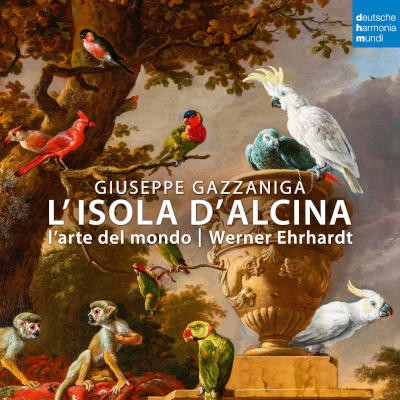 Giuseppe Gazzaniga / Werner Ehrhardt, L'Arte Del Mondo - L'Isola D'Alcina (2023) /2CD