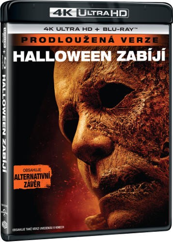 Film/Horor - Halloween zabíjí - původní a prodloužená verze (2Blu-ray UHD+BD)