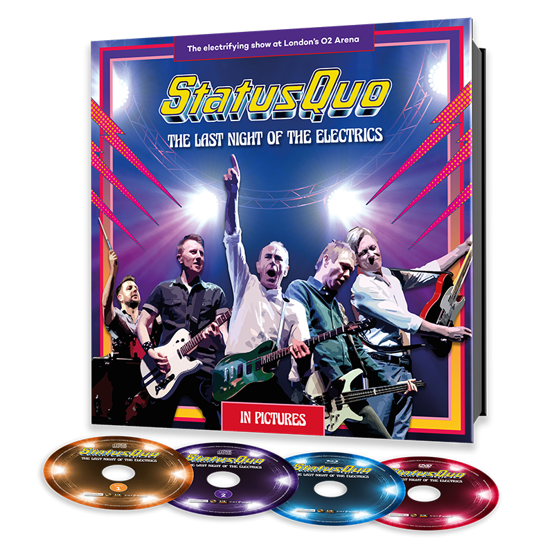 Status Quo - Last Night Of The Electrics / Earbook / 2CD+DVD+BRD LP OBAL