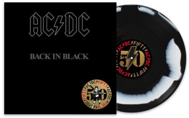 AC/DC - Back In Black (Edice 2024) - Limited Black & White Vinyl