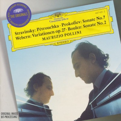 Stravinsky, Prokofiev, Webern, Boulez / Maurizio Pollini - Pétrouchka / Sonate No. 7 / Variationen Op. 27 / Sonate No. 2 (Edice 1995)