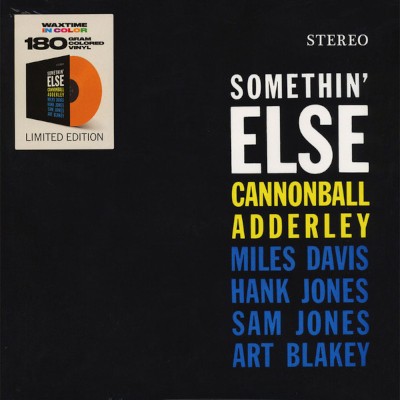 Cannonball Adderley - Somethin' Else (Limited Edition 2018) - 180 gr. Vinyl