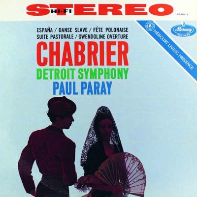 Detroit Symphony Orchestra, Paul Paray - Music Of Chabrier (2021) - Vinyl