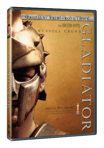 Film/Historický - Gladiátor /3DVD (DVD+2DVD bonus disk)