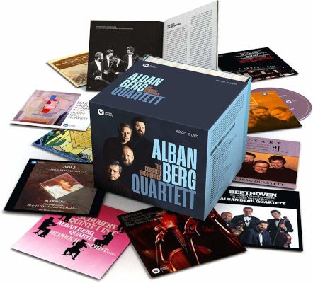 Alban Berg Quartett - Complete Recordings (2020) /62CD+8DVD BOX