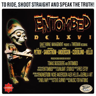 Entombed - DCLXVI - To Ride, Shoot Straight And Speak The Truth (Reedice 2022) - Vinyl