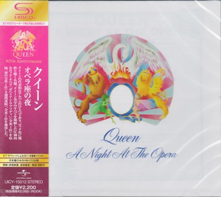 Queen - A Night At The Opera (Edice 2011) /SHM-CD