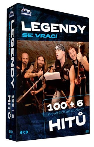 Legendy se vrací - 100+6 Hitů DVD OBAL