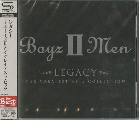 Boyz II Men - Legacy - The Greatest Hits Collection (Edice 2012) /SHM-CD Japan Import