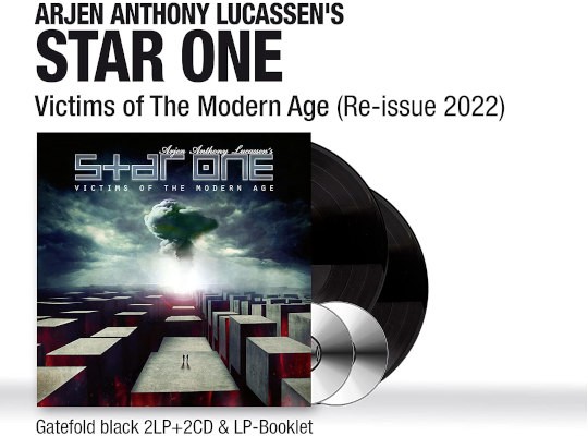 Arjen Anthony Lucassen's Star One - Victims Of The Modern Age (Reedice 2022) /2LP+2CD
