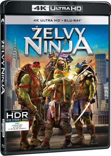 Film/Akční - Želvy Ninja 2BD (UHD+BD) 