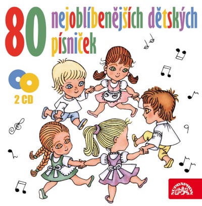 Various Artists - 80 nejoblíbenějších dětských písniček (2CD, 2020)