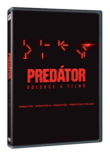 Film/Akční - Predátor kolekce 1.-4. (4DVD)