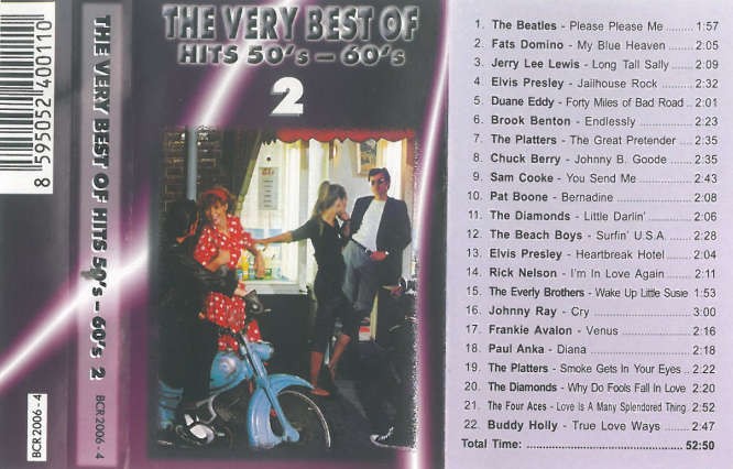 Various Artists - Very Best Of Hits 50'-60's, Vol. 2 (Kazeta, 2006)