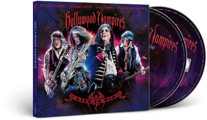Hollywood Vampires - Live In Rio (2023) /CD+DVD