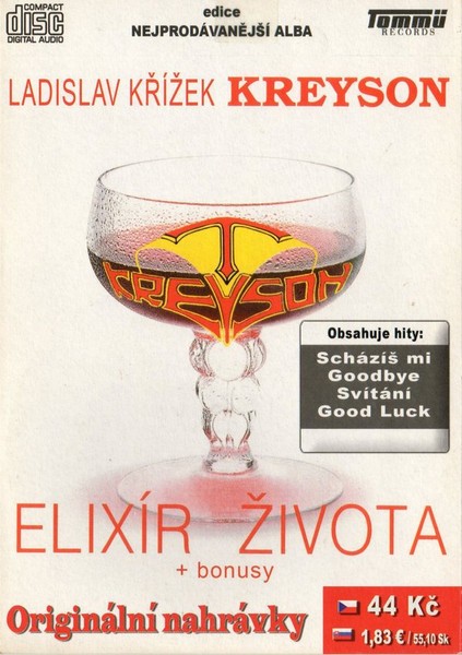 Ladislav Křížek / Kreyson - Elixír života (2009) /Papírová pošetka