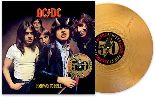 AC/DC - Highway To Hell (Edice 2024) - Limited Gold Metallic Vinyl