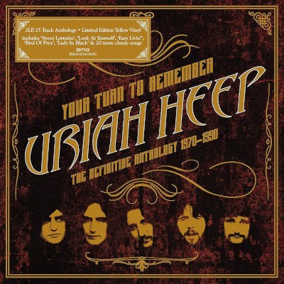 Uriah Heep - Your Turn To Remember - The Definitive Anthology 1970–1990 (Reedice 2023) - Limited Vinyl
