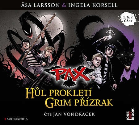 Asa Larsson & Ingela Korsell - PAX: Hůl prokletí & Grim přízrak /MP3 