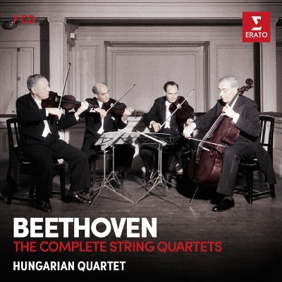 Ludwig Van Beethoven / Hungarian Quartet - Smyčcové Kvartety 1-16 / Complete String Quatets (7CD, 2017) 